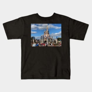 Disney World Castle 50th Anniversary 2 Kids T-Shirt